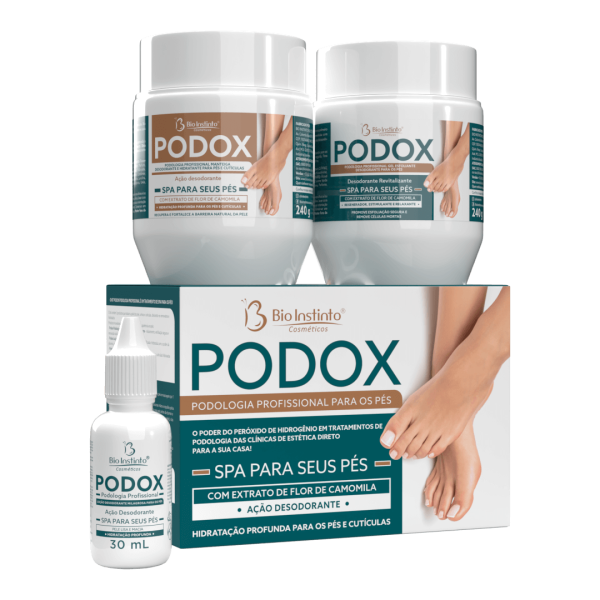 KIT PODOLOGIA PROFISSIONAL PODOX BIO INSTINTO