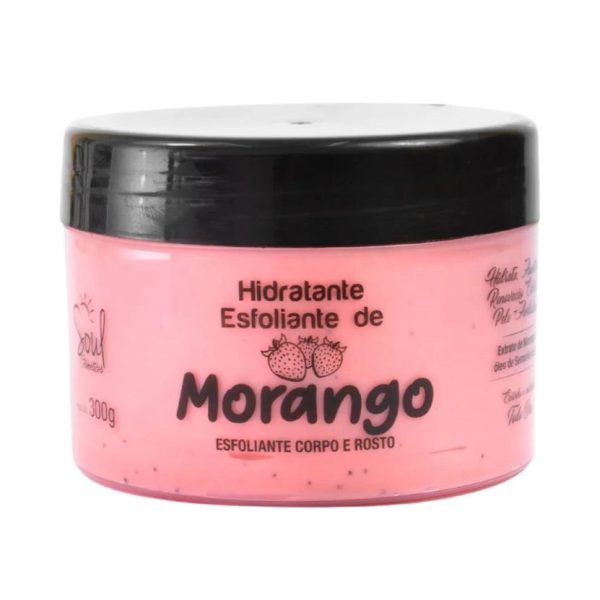 HIDRATANTE ESFOLIANTE MORANGO SOUL 300G